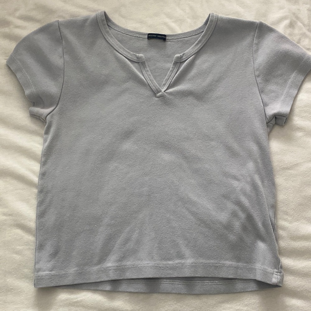 brandy melville blue top